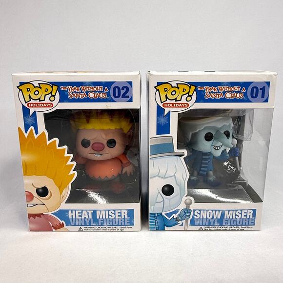 Funko Pop Holidays Heatmiser & Snowmiser